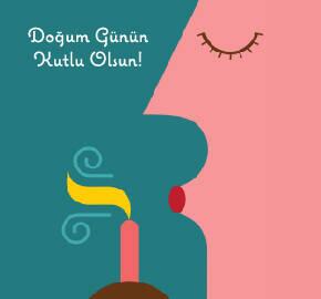 Doğum Günün Kutlu Olsun! Kartı - 1