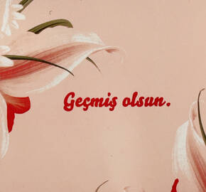 Geçmiş Olsun Kartı - 1
